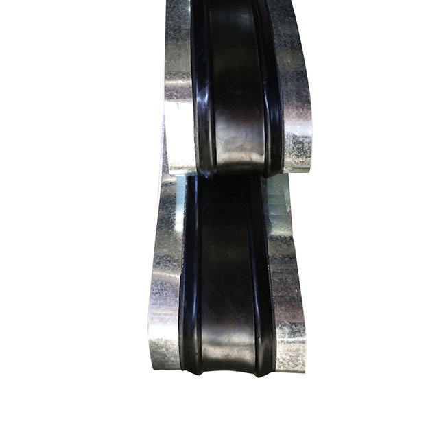 Rubber Waterstop with Steel Edges