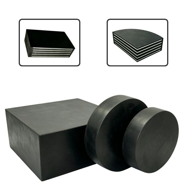 Bridge Laminated Rubber Bearing Elastomeric Pad for Bridge Support