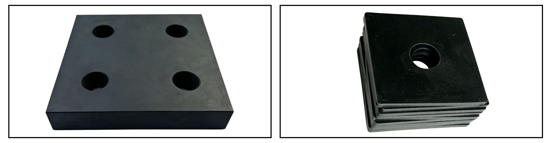 industrial rubber pad Pre Punched Type