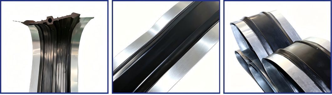 Steel-edged Rubber Waterstop 1